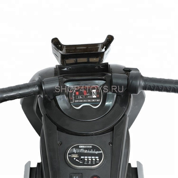 Детский электромотоцикл BMW Vision Next 100 (трицикл) - BQD-6288-BLACK Детский электромотоцикл BMW Vision Next 100 (трицикл) - BQD-6288-BLACK