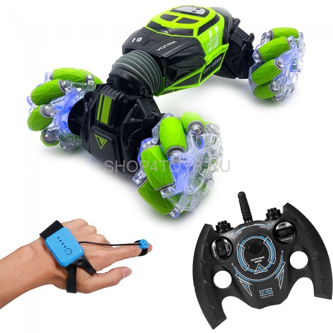 Радиоуправляемый внедорожник Твистер (часы + пульт) 1:16 - UD2196A-GREEN Радиоуправляемый внедорожник Твистер (часы + пульт) 1:16 - UD2196A-GREEN