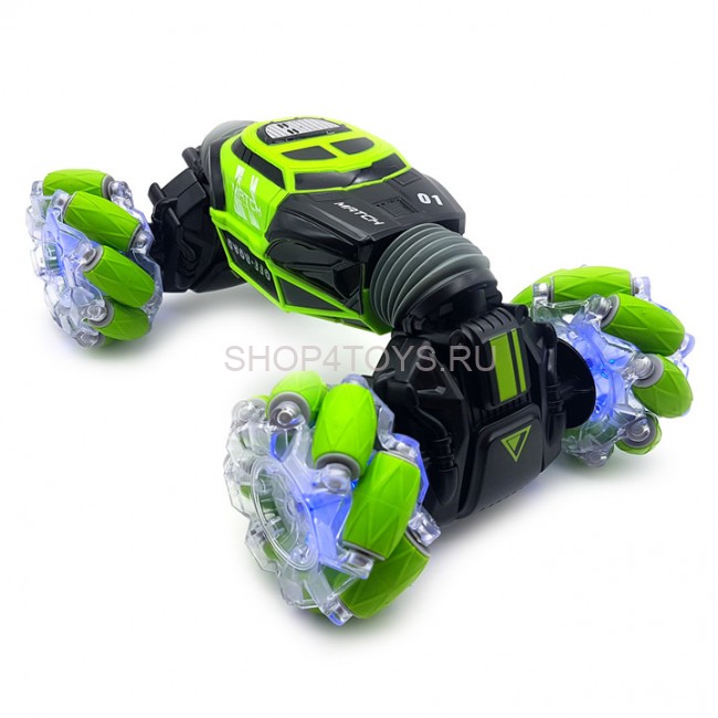 Радиоуправляемый внедорожник Твистер (часы + пульт) 1:16 - UD2196A-GREEN Радиоуправляемый внедорожник Твистер (часы + пульт) 1:16 - UD2196A-GREEN