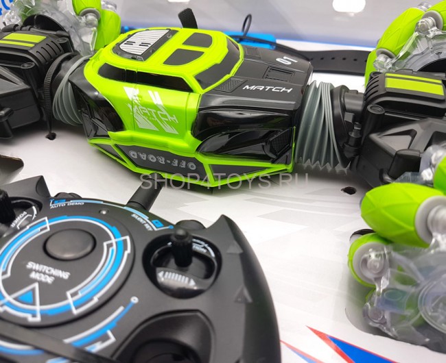 Радиоуправляемый внедорожник Твистер (часы + пульт) 1:16 - UD2196A-GREEN Радиоуправляемый внедорожник Твистер (часы + пульт) 1:16 - UD2196A-GREEN