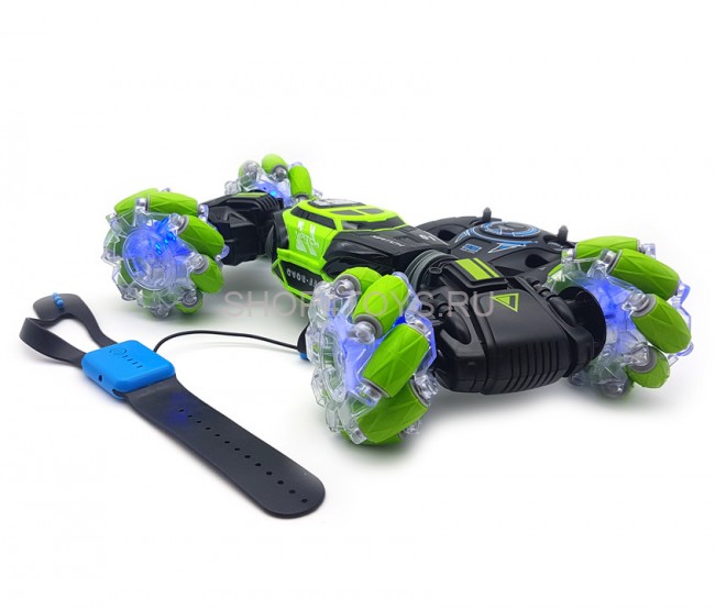 Радиоуправляемый внедорожник Твистер (часы + пульт) 1:16 - UD2196A-GREEN Радиоуправляемый внедорожник Твистер (часы + пульт) 1:16 - UD2196A-GREEN