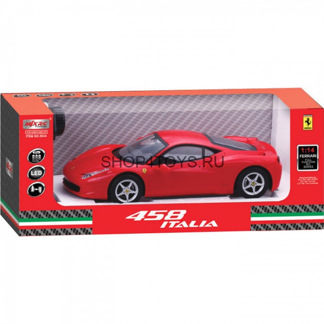 Радиоуправляемая машина MJX R/C Ferrari F458 Italia 1:14 - 8534 Радиоуправляемая машина MJX R/C Ferrari F458 Italia 1:14 - 8534
