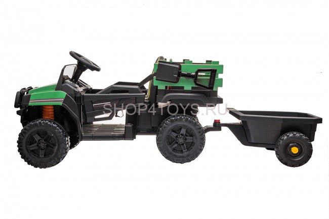 Детский электромобиль Bettyma квадроцикл с прицепом 2WD 12V - BDM0926-GREEN Детский электромобиль Bettyma квадроцикл с прицепом 2WD 12V - BDM0926-GREEN