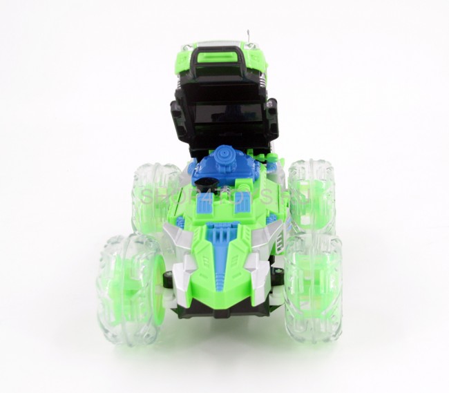 Радиоуправляемый зеленый джип с водяной пушкой - 333-SS01