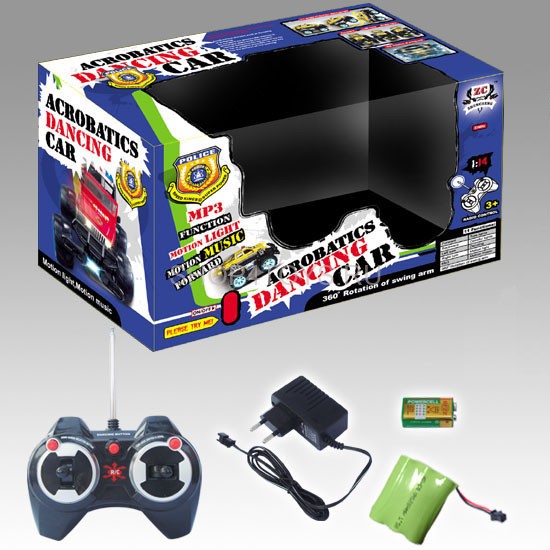 Радиоуправляемый автомобиль перевертыш Acrobatic Dancing Police Car 1:14 - 333-547B Радиоуправляемый автомобиль перевертыш Acrobatic Dancing Police Car 1:14 - 333-547B