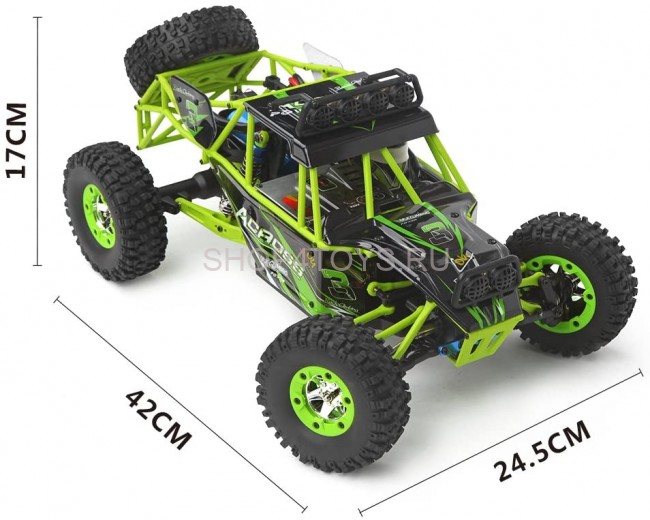 Радиоуправляемый Дезерт-багги WLToys 4WD 1:12 2.4G - WLT-12427 Радиоуправляемый Дезерт-багги WLToys 4WD 1:12 2.4G - WLT-12427