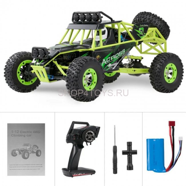 Радиоуправляемый Дезерт-багги WLToys 4WD 1:12 2.4G - WLT-12427 Радиоуправляемый Дезерт-багги WLToys 4WD 1:12 2.4G - WLT-12427