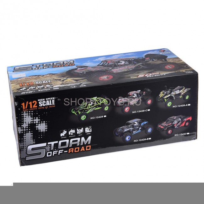 Радиоуправляемый Дезерт-багги WLToys 4WD 1:12 2.4G - WLT-12427 Радиоуправляемый Дезерт-багги WLToys 4WD 1:12 2.4G - WLT-12427
