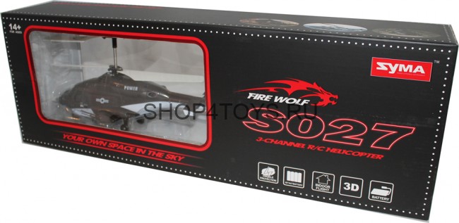 Радиоуправляемый вертолет Syma Fire Wolf S027