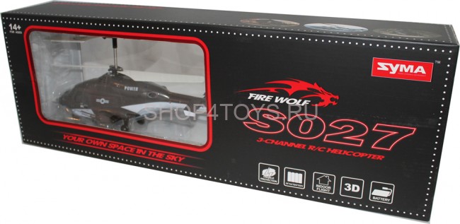 Радиоуправляемый вертолет Syma Fire Wolf S027