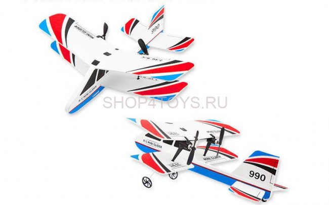 Радиоуправляемый мини планер Mini Glider - CS-990-RED Радиоуправляемый мини планер Mini Glider - CS-990-RED