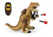 Радиоуправляемый коричневый динозавр Ти-Рекс (свет, звук, стреляет пулями) - DT-6036-BROWN Радиоуправляемый коричневый динозавр Ти-Рекс (свет, звук, стреляет пулями) - DT-6036-BROWN