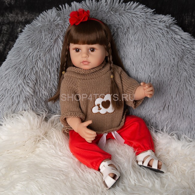 Реборн силиконовая девочка Мишель