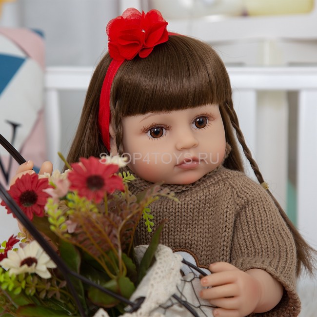 Реборн силиконовая девочка Мишель