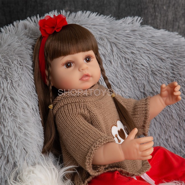 Реборн силиконовая девочка Мишель