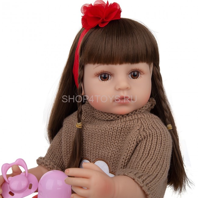 Реборн силиконовая девочка Мишель