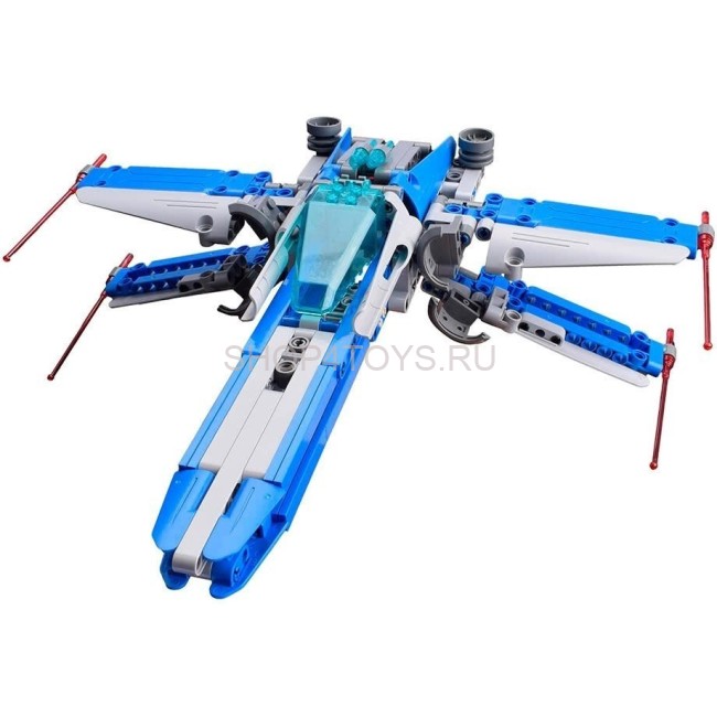 Конструктор Cada Звездный истребитель, 276 деталей - C54005W Конструктор Cada Звездный истребитель, 276 деталей - C54005W