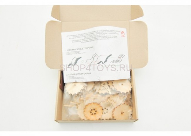 Конструктор 3D деревянный подвижный Lemmo Багги - АВ-4 Конструктор 3D деревянный подвижный Lemmo Багги - АВ-4