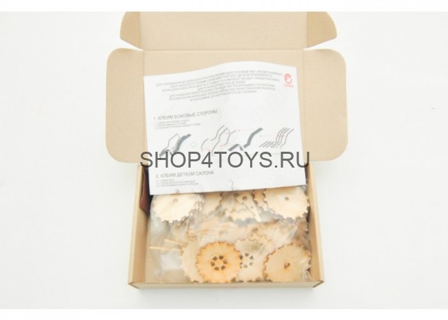 Конструктор 3D деревянный подвижный Lemmo Багги - АВ-4 Конструктор 3D деревянный подвижный Lemmo Багги - АВ-4