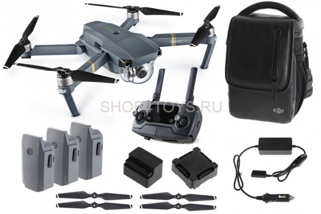 Радиоуправляемый квардрокоптер DJI Mavic Combo Set - DJI-MAVIC-PRO-COMBO Радиоуправляемый квардрокоптер DJI Mavic Combo Set - DJI-MAVIC-PRO-COMBO