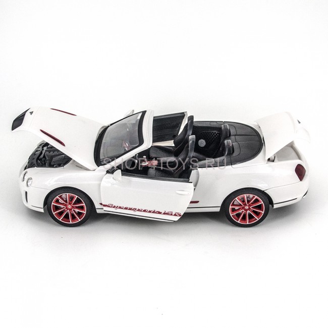 Радиоуправляемая машина MZ Bentley Continental GT Supersport ISR 2011 White 1:14, открываюся двери и капот - MZ-2249J Радиоуправляемая машина MZ Bentley Continental GT Supersport ISR 2011 White 1:14, открываюся двери и капот - MZ-2249J