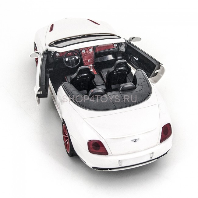 Радиоуправляемая машина MZ Bentley Continental GT Supersport ISR 2011 White 1:14, открываюся двери и капот - MZ-2249J Радиоуправляемая машина MZ Bentley Continental GT Supersport ISR 2011 White 1:14, открываюся двери и капот - MZ-2249J