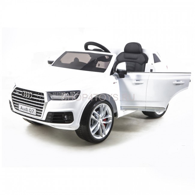 Детский электромобиль Audi Q7 LUXURY 2.4G - White - HL159-LUX-W Детский электромобиль Audi Q7 LUXURY 2.4G - White - HL159-LUX-W
