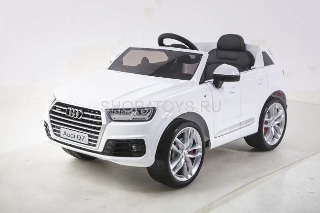 Детский электромобиль Audi Q7 LUXURY 2.4G - White - HL159-LUX-W Детский электромобиль Audi Q7 LUXURY 2.4G - White - HL159-LUX-W