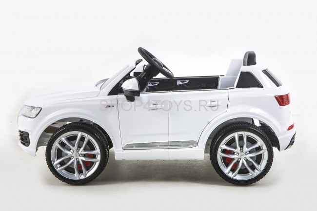 Детский электромобиль Audi Q7 LUXURY 2.4G - White - HL159-LUX-W Детский электромобиль Audi Q7 LUXURY 2.4G - White - HL159-LUX-W