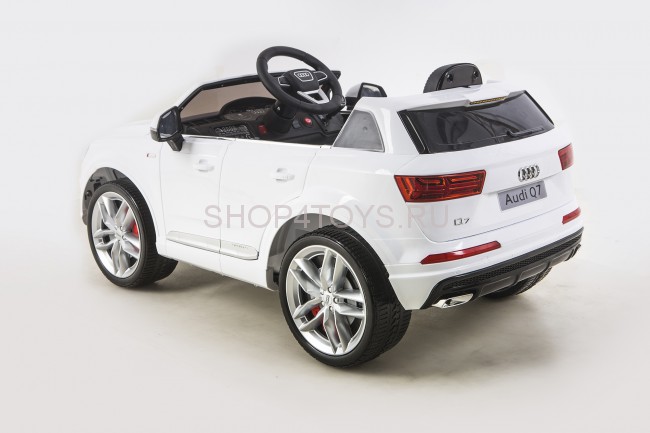Детский электромобиль Audi Q7 LUXURY 2.4G - White - HL159-LUX-W Детский электромобиль Audi Q7 LUXURY 2.4G - White - HL159-LUX-W