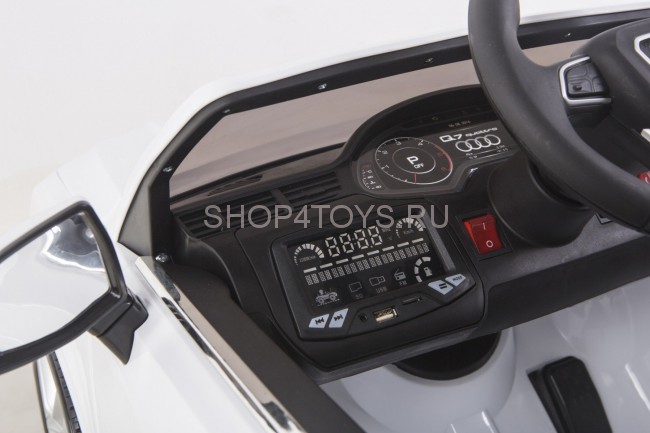 Детский электромобиль Audi Q7 LUXURY 2.4G - White - HL159-LUX-W Детский электромобиль Audi Q7 LUXURY 2.4G - White - HL159-LUX-W