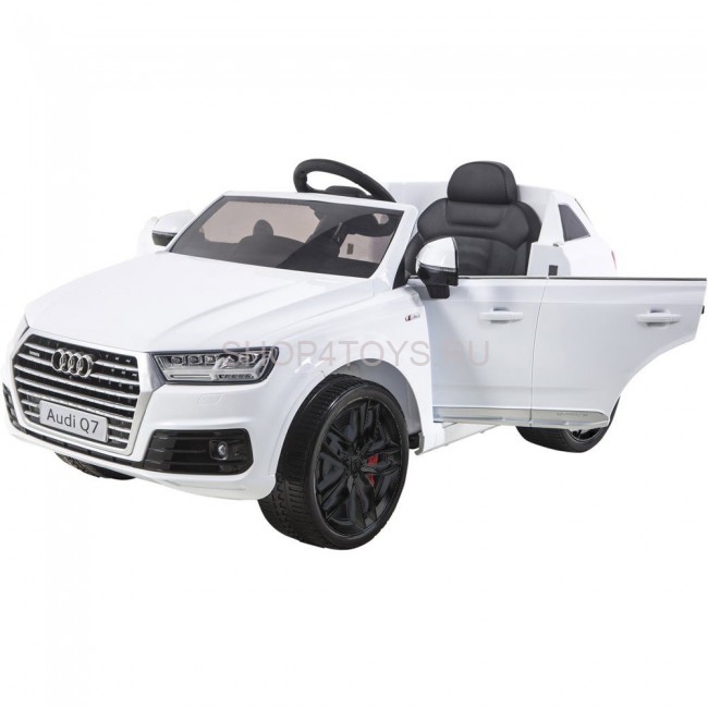 Детский электромобиль Audi Q7 LUXURY 2.4G - White - HL159-LUX-W Детский электромобиль Audi Q7 LUXURY 2.4G - White - HL159-LUX-W