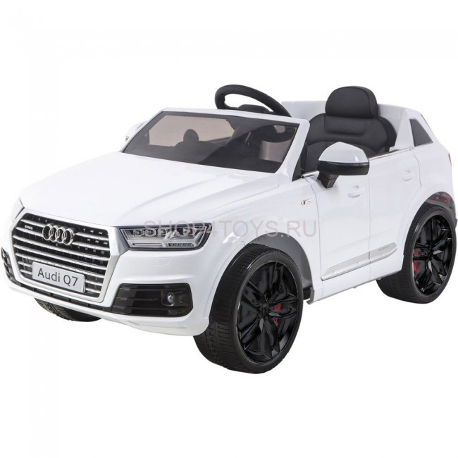 Детский электромобиль Audi Q7 LUXURY 2.4G - White - HL159-LUX-W Детский электромобиль Audi Q7 LUXURY 2.4G - White - HL159-LUX-W