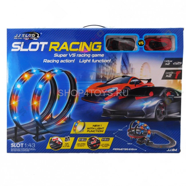 Гоночный трек Ралли от сети длина трека 612 см 1:43 - JJ84-2 Гоночный трек Ралли от сети длина трека 612 см 1:43 - JJ84-2