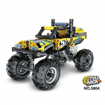 Конструктор QiHui Technics "Краулер, Киборг" (инерционная модель), 199 деталей - QH5804 Конструктор QiHui Technics "Краулер, Киборг" (инерционная модель), 199 деталей - QH5804