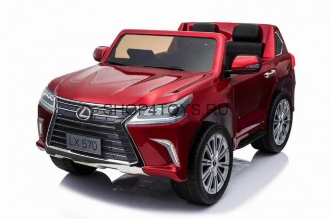 Детский электромобиль Lexus LX570 4WD MP3 - DK-LX570-RED-PAINT Детский электромобиль Lexus LX570 4WD MP3 - DK-LX570-RED-PAINT