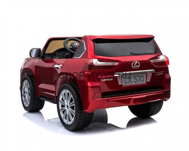 Детский электромобиль Lexus LX570 4WD MP3 - DK-LX570-RED-PAINT Детский электромобиль Lexus LX570 4WD MP3 - DK-LX570-RED-PAINT