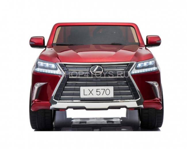 Детский электромобиль Lexus LX570 4WD MP3 - DK-LX570-RED-PAINT Детский электромобиль Lexus LX570 4WD MP3 - DK-LX570-RED-PAINT