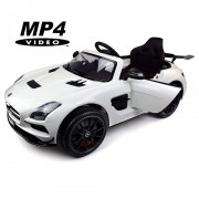 Электромобиль Mercedes-Benz SLS AMG White MP4 - SX128-S-MP4 Электромобиль Mercedes-Benz SLS AMG White MP4 - SX128-S-MP4