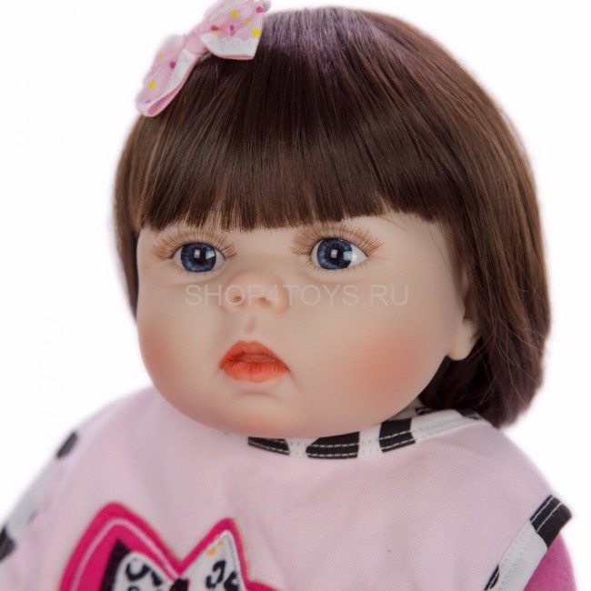 Реборн девочка с силиконовым телом Магдалена