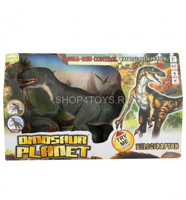 Радиоуправляемый динозавр Велоцираптор - RS6134 Радиоуправляемый динозавр Велоцираптор - RS6134