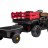 Детский электромобиль Bettyma квадроцикл с прицепом 2WD 12V - BDM0926-RED