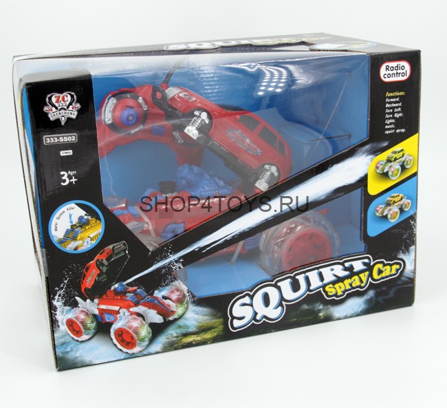 Радиоуправляемый красный джип с водяной пушкой - 333-SS02