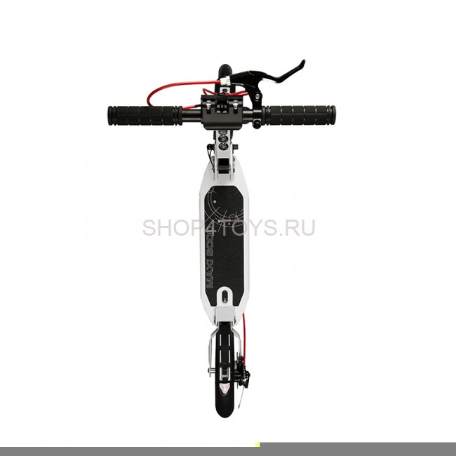 Самокат Двухколесный Складной, с Дисковым Ручным Тормозом, Белый - MSC-G200S-W