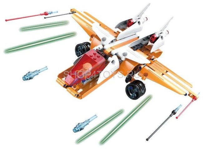 Конструктор Cada Звездный истребитель, 287 деталей - C54006W Конструктор Cada Звездный истребитель, 287 деталей - C54006W