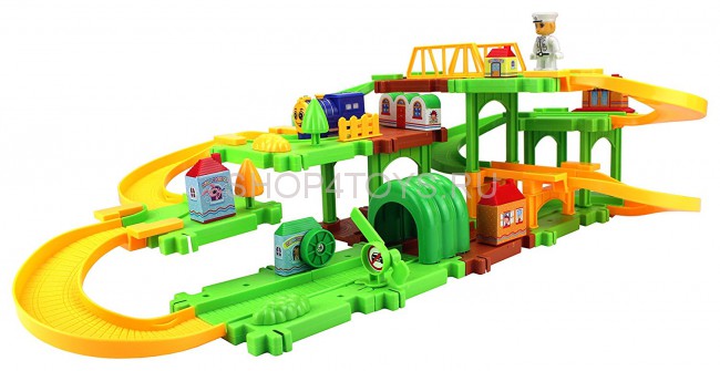 Детский автотрек-железная дорога Happy Commander - HC1512