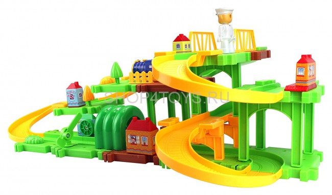 Детский автотрек-железная дорога Happy Commander - HC1512