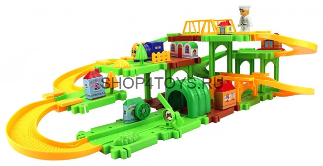 Детский автотрек-железная дорога Happy Commander - HC1512