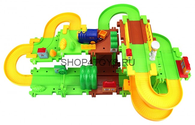 Детский автотрек-железная дорога Happy Commander - HC1512