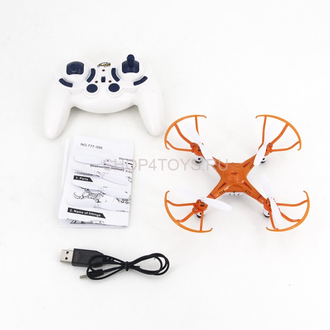 Радиоуправляемый квадрокоптер Happy Cow Sky Phantom 2.4G - 777-356 Радиоуправляемый квадрокоптер Happy Cow Sky Phantom 2.4G - 777-356